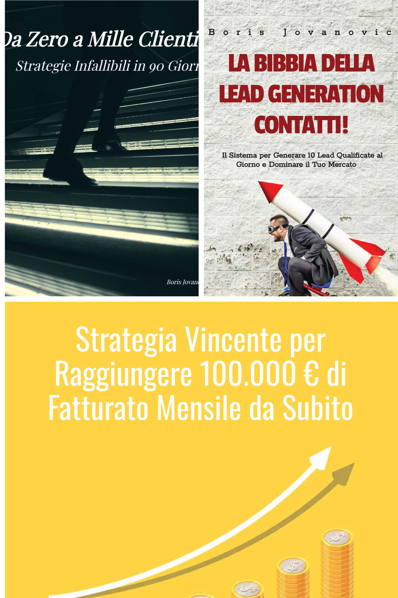 Il Trittico del Successo Imprenditoriale: Dal Primo Contatto a 100.000 € al Mese - Il Sistema Completo per Dominare il Tuo Mercato